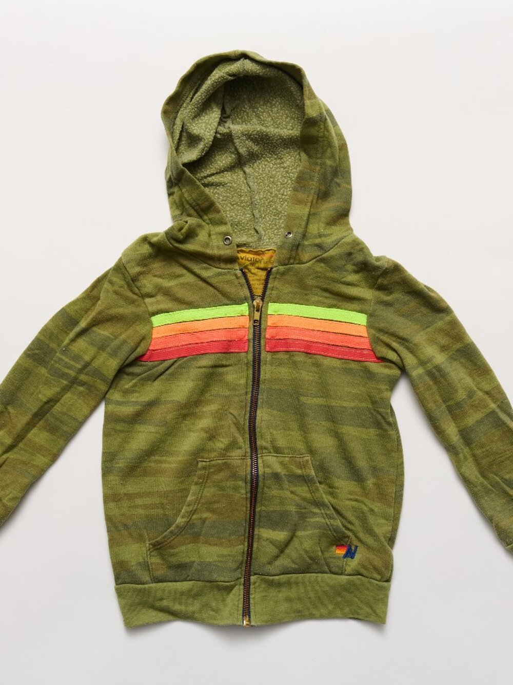 AVIATOR NATION KIDS 5-STRIPE HOODIE